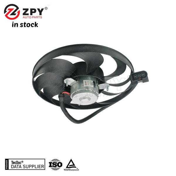 ZPY Radiator Cooling Fan Motor For Audi TT VW Beetle Golf 1998-2006 1JD959455A