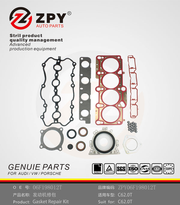 Cylinder Head Gasket Repair kit  Fit For Audi A1 A3 A4 A6 TT 06F198012T
