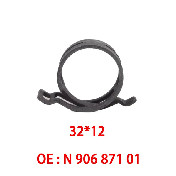 Spring Belt Clamp Hose Clamp 32x12 N90687101 N90655701 for VW Audi Skoda N90687101