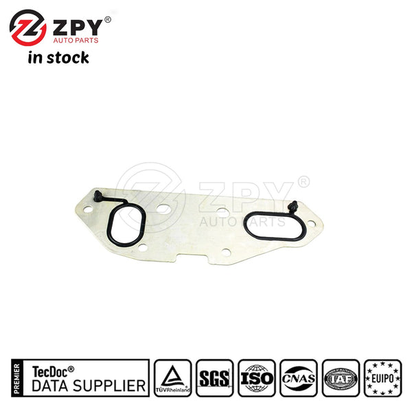 ZPY Oil cooler sealing gasket For 05-16 Audi A4 5 Q5 7 VW Touareg 06E117070J