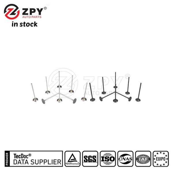 ZPY Hight Quality Inlet Valve Exhaust Valve For Audi A3 Skoda 04E109601A