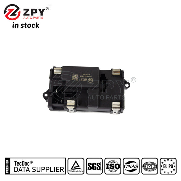 ZPY Blower Motor Resistor Module For Audi A6 QuattroR8 S6 4F0820521A