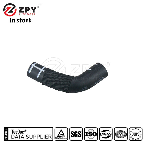 ZPY Radiator Hose Rubber Iron Coolant Pipe For Porsche Panamera 97010645160