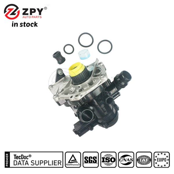 ZPY New Water Pump Thermostat Housing Assy For Audi VW 1.8T 2.0T 06L121111H