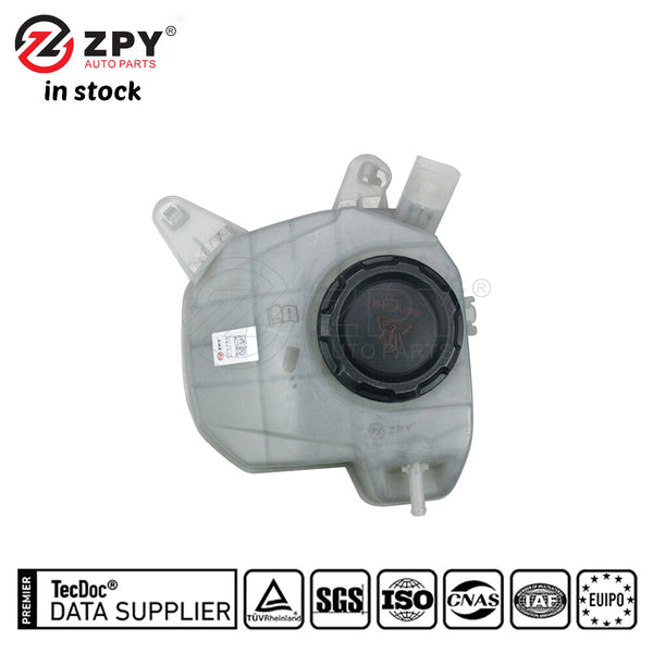 ZPY New Water Coolant Expansion Reservoir Tank For Volkswagen 2Q0121407B