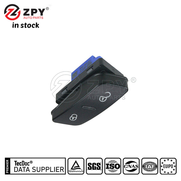 ZPY Left Door Lock Unlock Switch Button For 2006-2009 VW GTI 1K0962125B