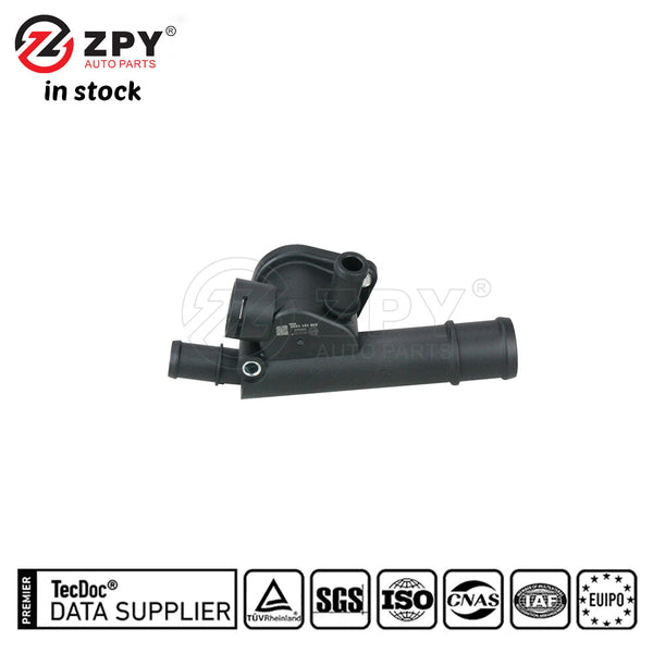 ZPY New Coolant Hose Outlet Flange Housing For VW Passat 2.0 038121132D