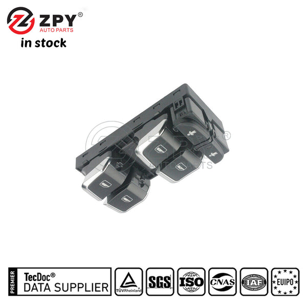ZPY New Power Door Window Switch Front Left For Audi A6 S6 A7 A8 4GD959851B