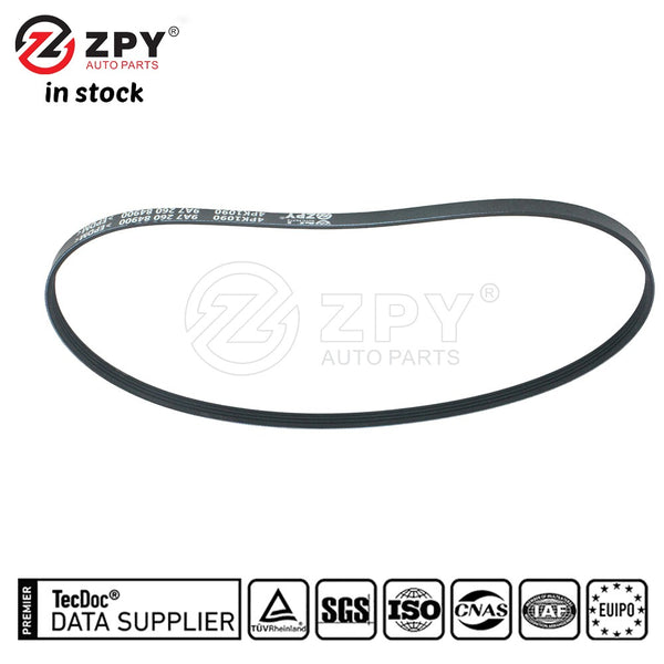 ZPY Hight Quality New Poly-V-Belt For PORSCHE Cayenne Panamera 9A726084900