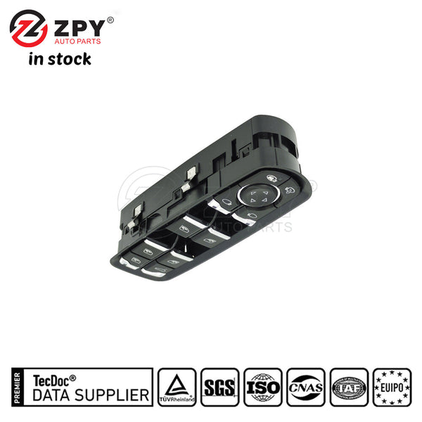 ZPY Power Door Window Switch Front Left For Porsche Panamera 7PP959858 AEDML