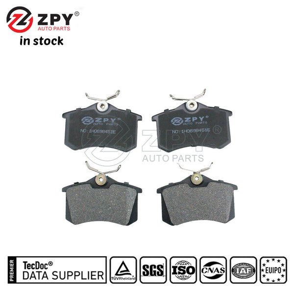 ZPY New Ceramic Brake Pads For 2016 - 2018 Volkswagen Beetle Jetta 1H0698451E