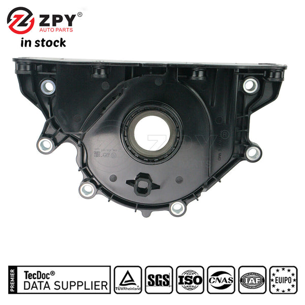 ZPY New Front Engine Crankshaft Seal w Flange For VW SKODA 04L103151A