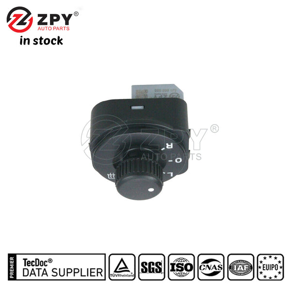 ZPY Left Hand Drive Mirror Adjust Knob Exterior Side For Ibiza ST 6J1959565