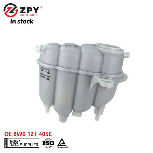 ZPY Engine Coolant Reservoir Overflow Tank For AUDI A4 Quattro A5 8W0121405L