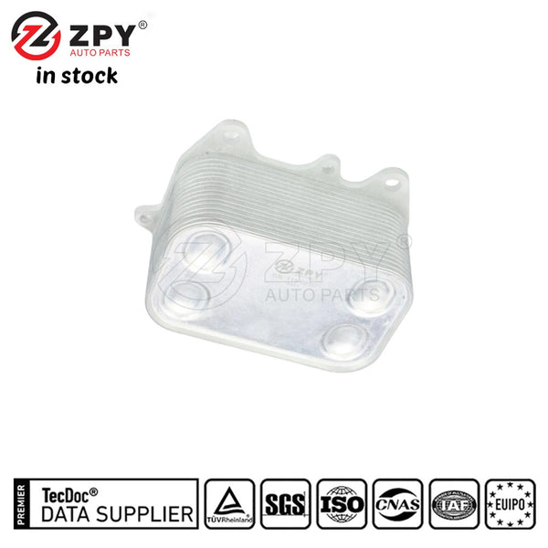 ZPY Engine Oil Radiator For VW Jetta Golf Passat AUDI A5 A6 Q5 TT 03L117021C