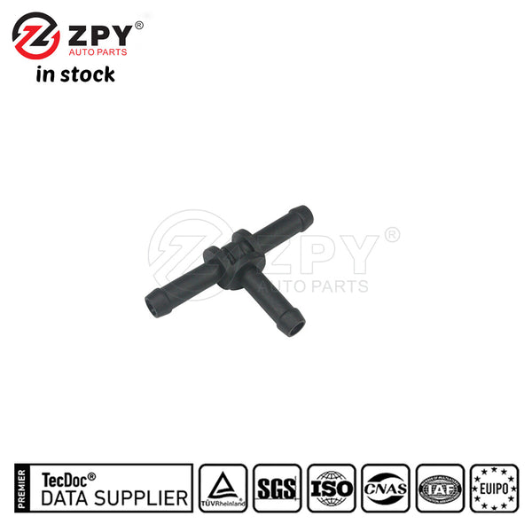 ZPY Coolant T Fitting Flange Hose Connector Pipe For Audi Seat Skoda N90693001