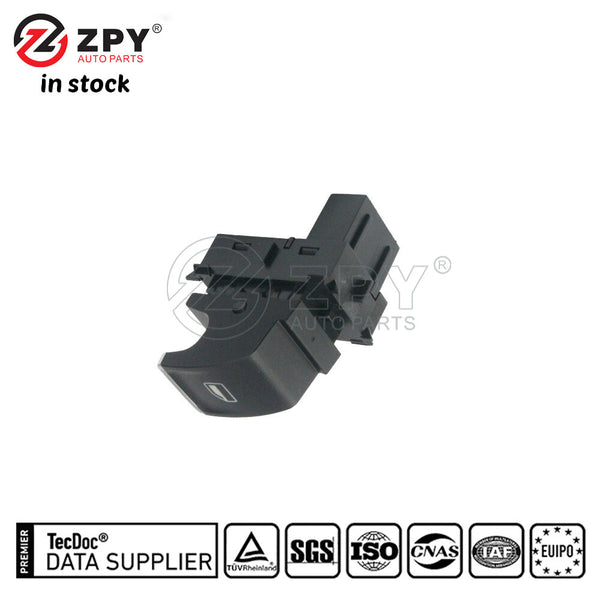 ZPY Passenger Side Power Window Switch For Volkswagen Jetta 34D959855