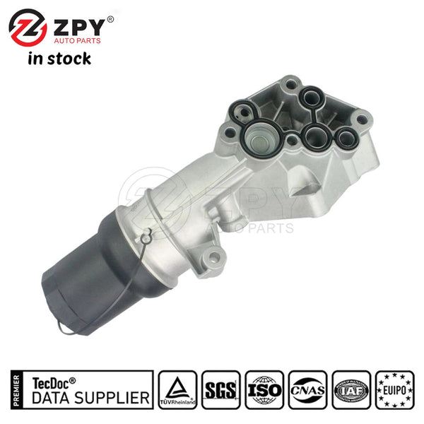 ZPY Oil Filter Adapter Housing For Volkswagen VW 2.5 Liter Jetta 07K115397D