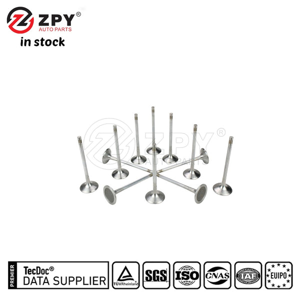ZPY Hight Quality Intake Exhaust Valves For VW Touareg Audi A6 A8 06E109601E