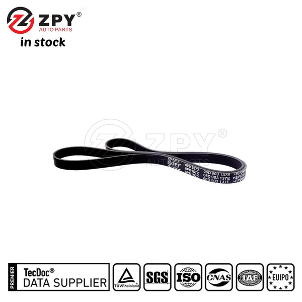 ZPY New First-rate Hight Quality Engine Belt For Audi A4 B6 06D903137E