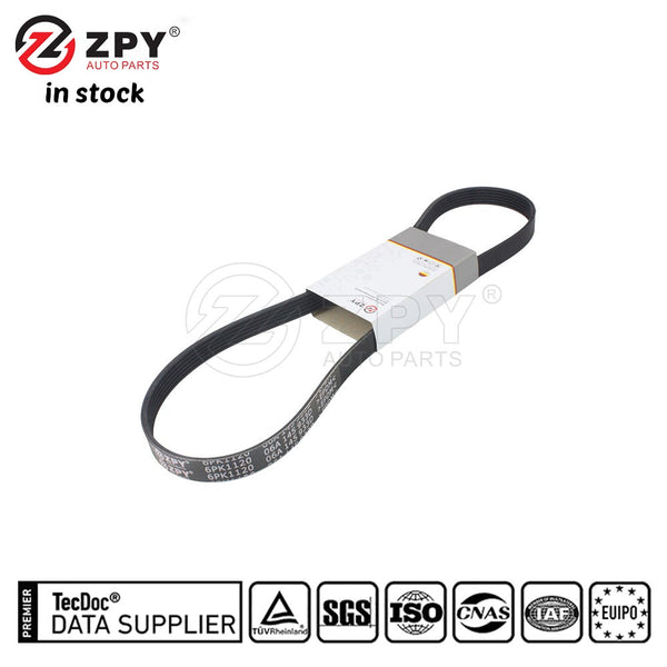 ZPY New Hight Quality Accessory Poly-V-Belt For Audi TT 8N 06A145933D
