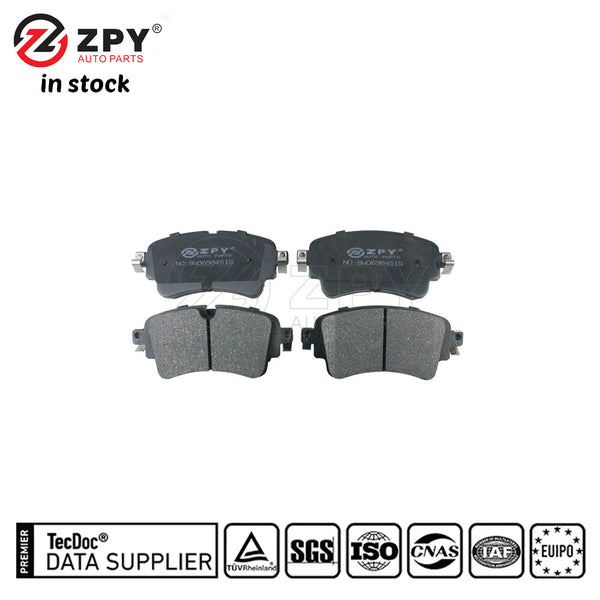 ZPY Hight Quality New Equivalent Pad Rear For AUDI VW BEW 8W0698451G