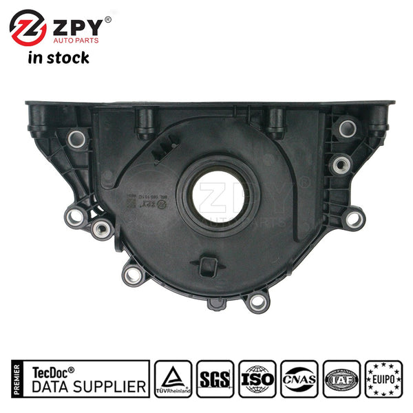 ZPY New Quality Front Engine Crankshaft Seal w Flange For Audi Q5 05L103151C
