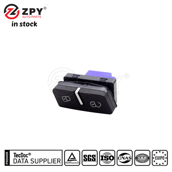 ZPY Front Left Door Lock Switch For VW Touareg 2011-2018 7P6962125A