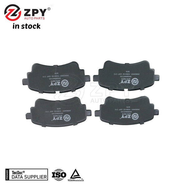 ZPY New Rear Brake Pads And Sensors For 2019-2024 Audi A6 Quattro Allroad A7 8W0698451AN