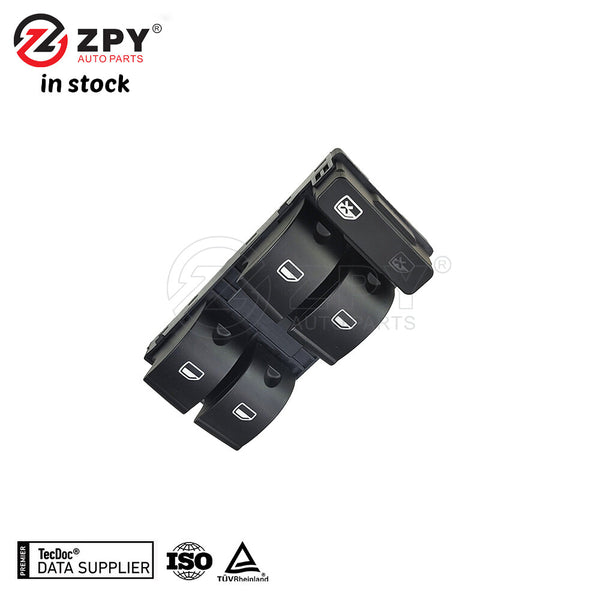 ZPY New Master Passenger Power Window Switch Panel For Audi A4 RS4 8E0959851B