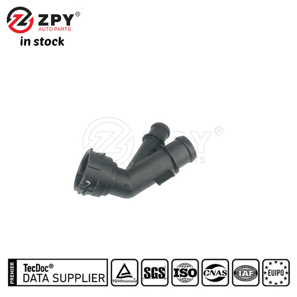 ZPY Engine Coolant Hose Connector Flange For Audi TT Quattro 5QD122291AF