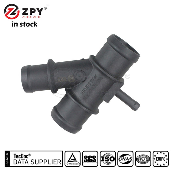 ZPY Engine Radiator Coolant Hose Connector For Vw Golf Audi Quattro 1K0121087H