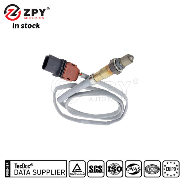 ZPY Nova Antaŭa Maldekstra Oksigena Sensilo Por 11-15 Touareg 3.0L TDI 06E906262L 