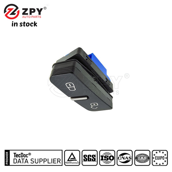 ZPY Front Left Door Lock Switch For VW Touareg 2011-2018 7P6962126A