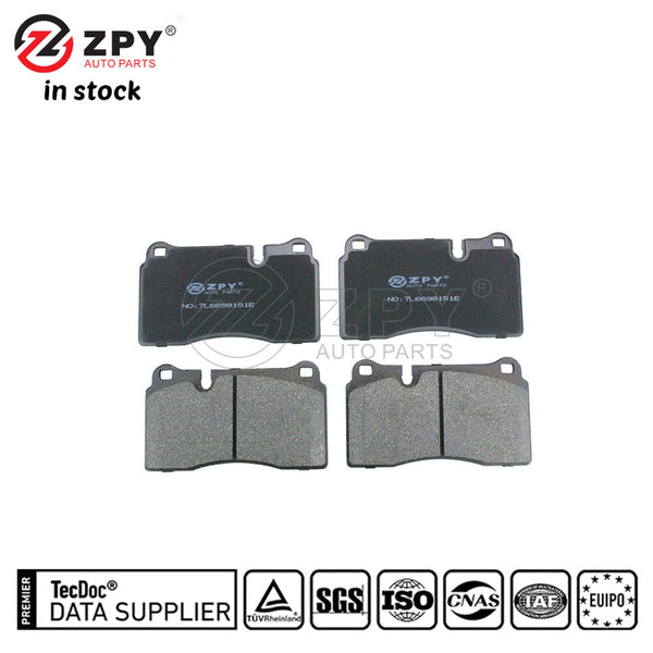 ZPY Novaj Altkvalitaj Ceramikaj Bremskusenetoj Por VW Touareg 7L6698151E 