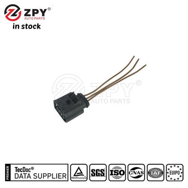 ZPY Hight Quality Pre Wired Pigtail Connector Plug For VW Audi 1J0973722A