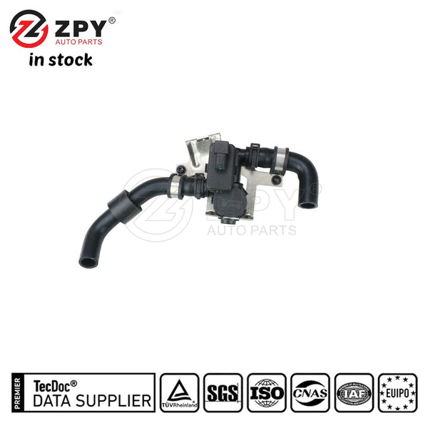 ZPY New Warm Air Water Valve With Hose For Porsche Panamera 97057222501