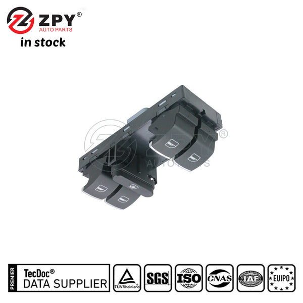 ZPY Drivers Side Left Master Window Switch For 06-09 VW Rabbit 5K4959857
