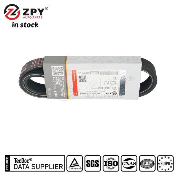 ZPY New Hight Quality Warranty Generator Belt For Audi A4 A5 A6 06L903137L