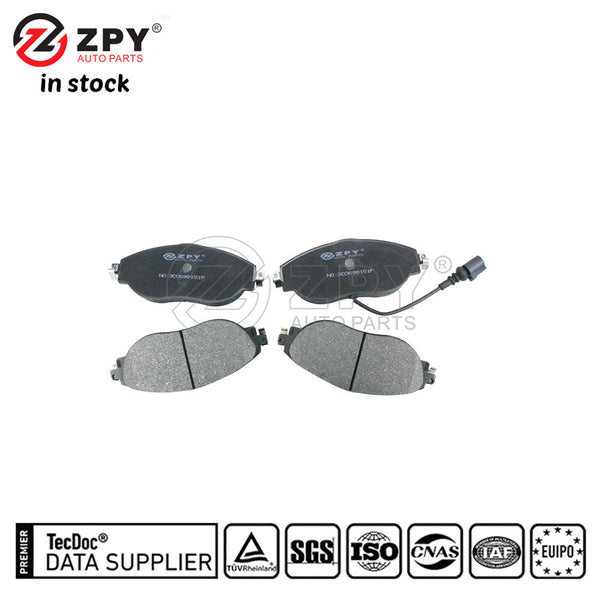 ZPY New Hight Quality Ceramic Brake Pads For Volkswagen 3C0698151F