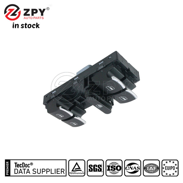 ZPY Front Left Power Window Switch For VW Golf Jetta Passat Tiguan 5ND959857