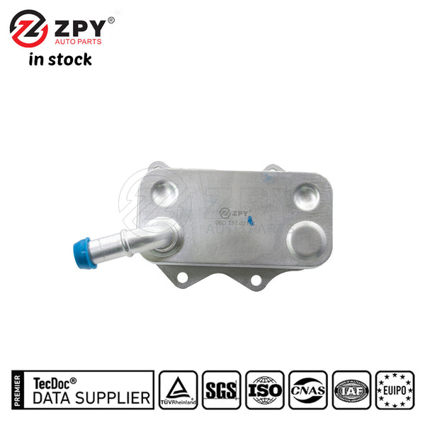 ZPY Trans Oil CoolerL For Audi A3 A4 TT VW Eos GTI Jetta Passat 06D117021C