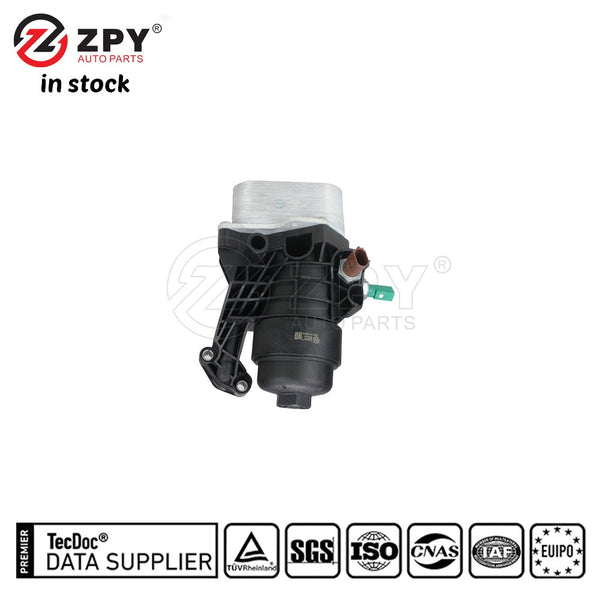 ZPY One Hight Quality New VEMO Engine Oil Cooler For Audi 03N115389A