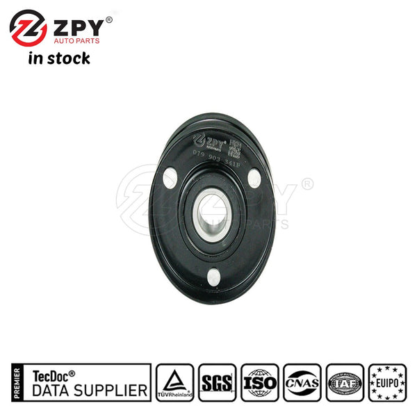ZPY New Hight Quality Alternator Belt Idler Pulley For Audi A6 079903341F