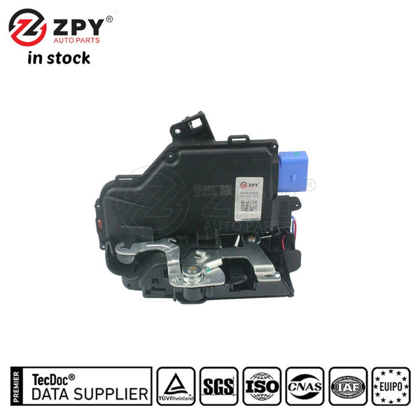 ZPY Front Right Door Lock Latch Actuator For RHD Jetta Passat Golf 3D2837016S