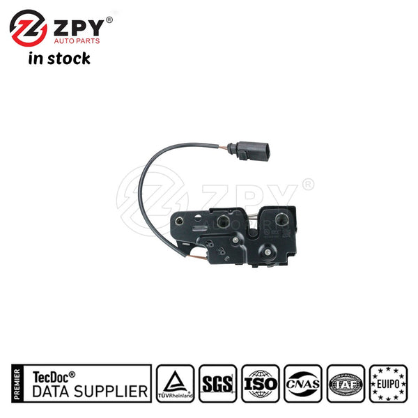 ZPY Kapota Malsupra Ŝlosilriglilo Aktuatoro Por 07-15 Audi Q7 4L0823509B 