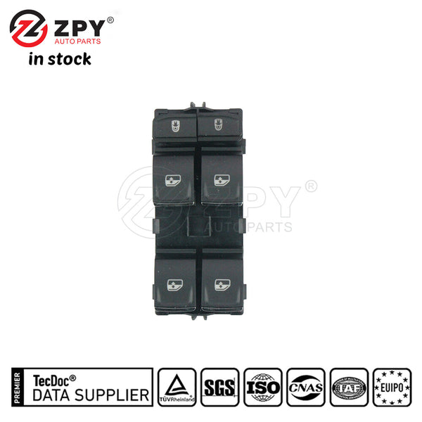 ZPY New Hight Quality Left Front Door Window Switch For VW Golf 3G0959857C