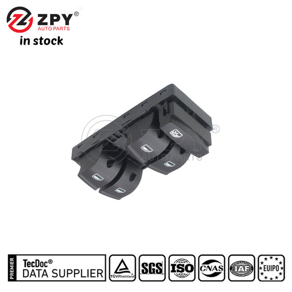 ZPY New Power Door Window Switch Front Left For Audi S6 Q7 C6 4F0959851A