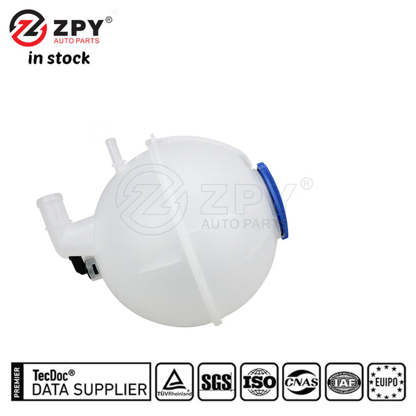 ZPY New Hight Quality Warranty Coolant Expansion Tank For VW 2E0121407
