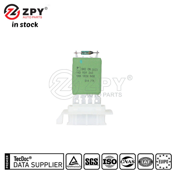 ZPY Blower Motor Resistor Module For VW Jetta Golf Passat MK5 MK6 1K0959263A